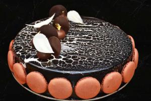 Mikado Chocolate Mousse Cake