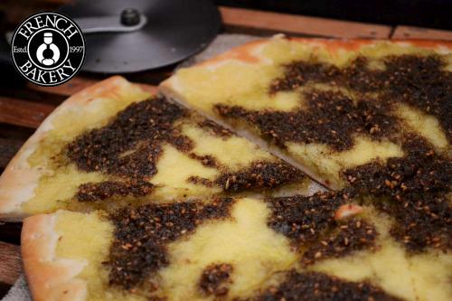 Cheese Zatar Manakish