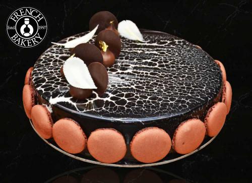 Mikado Chocolate Mousse Cake