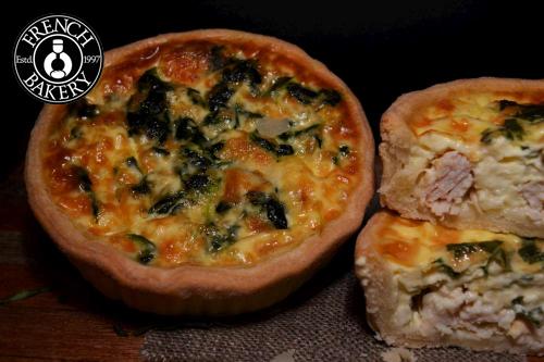 Spinach Mushroom Quiche