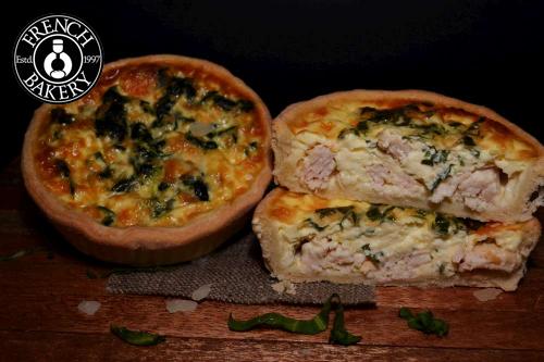 Spinach Mushroom Quiche