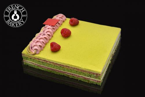 Pistachio Framboise Cake