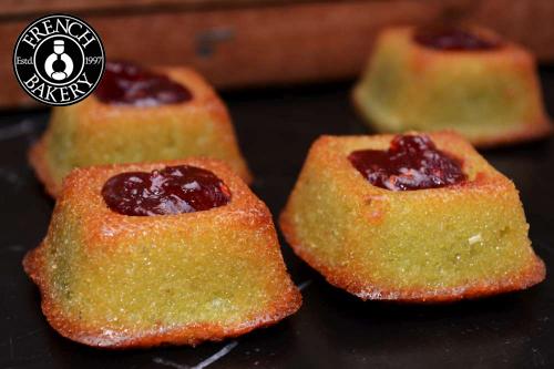 Raspberry Madeleine Cookie