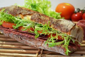 BBLT Traditional Baguette Sandwich