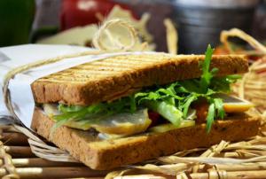 Roasted Chicken Bloomer Sandwich