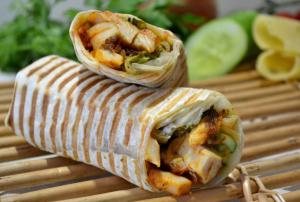 Chicken Tandori Wrap Sandwich