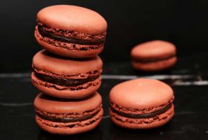 Chocolate Macarons