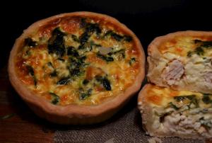 Spinach Mushroom Quiche