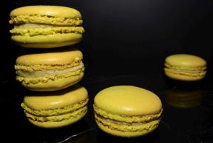 Pistachio Macarons