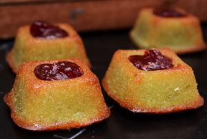 Raspberry Madeleine Cookie