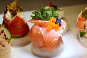 Salmon Canape